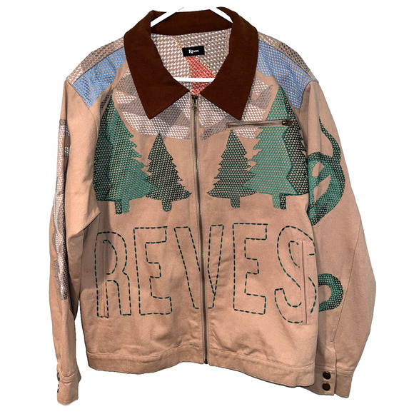 Reves Duck Canvas “Camp” Trucker Jacket Sz. XL NWOT MSRP $260 - Picture 9 of 11